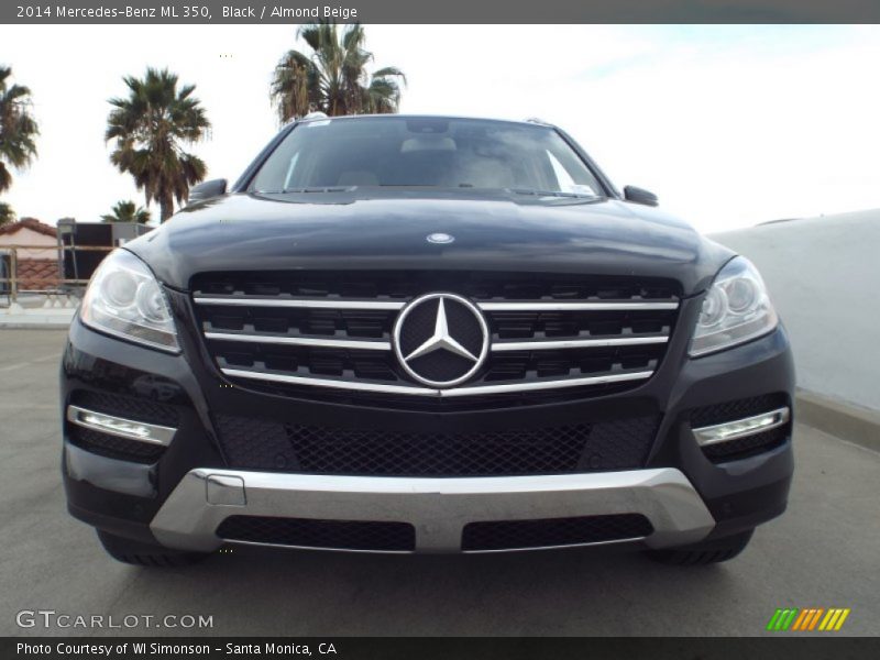 Black / Almond Beige 2014 Mercedes-Benz ML 350