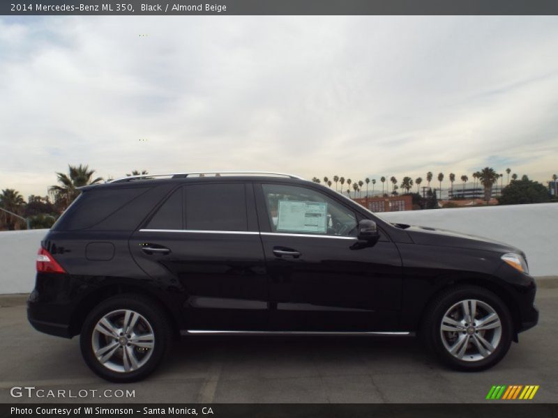Black / Almond Beige 2014 Mercedes-Benz ML 350