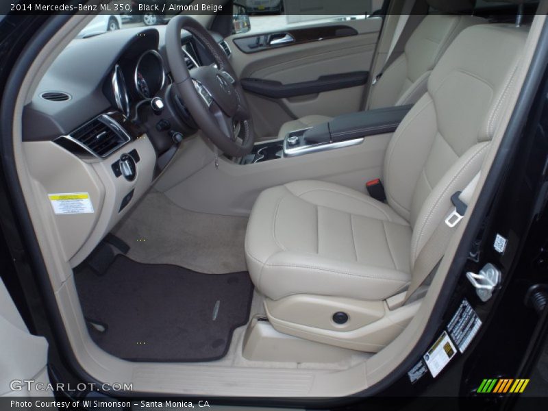 Black / Almond Beige 2014 Mercedes-Benz ML 350