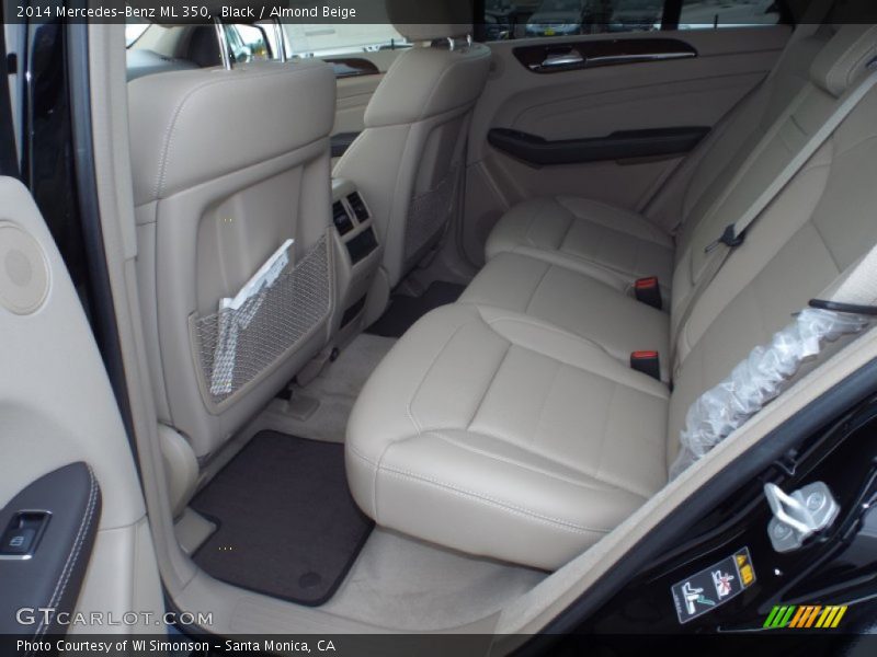 Black / Almond Beige 2014 Mercedes-Benz ML 350