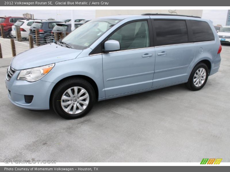 Glacial Blue Metallic / Aero Gray 2012 Volkswagen Routan SE