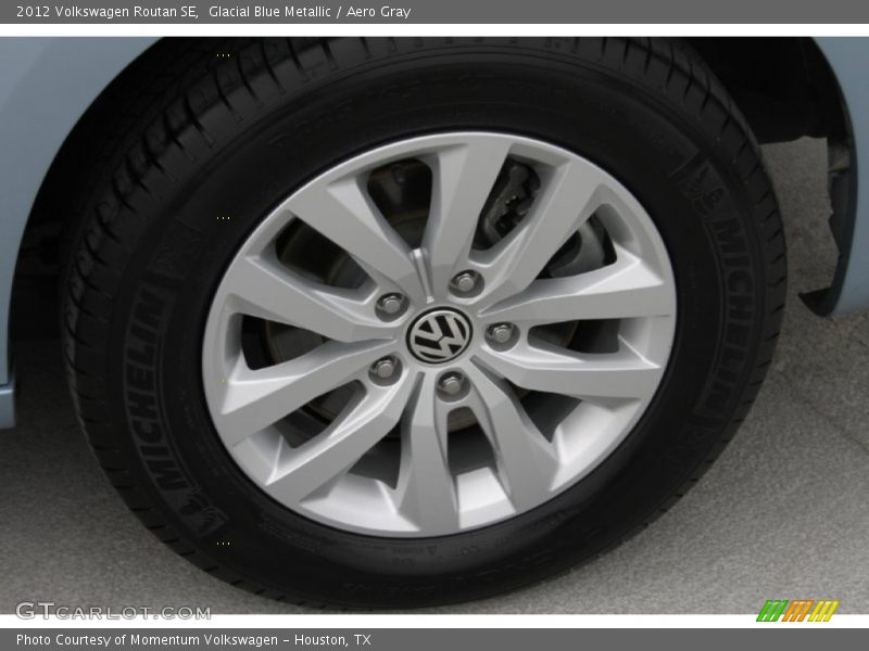 Glacial Blue Metallic / Aero Gray 2012 Volkswagen Routan SE