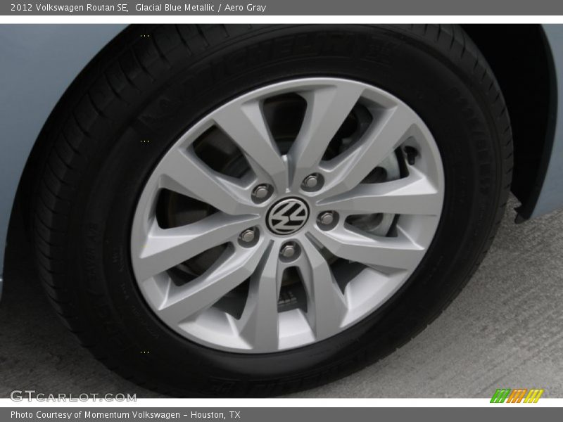 Glacial Blue Metallic / Aero Gray 2012 Volkswagen Routan SE