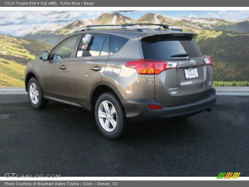 Pyrite Mica / Beige 2014 Toyota RAV4 XLE AWD