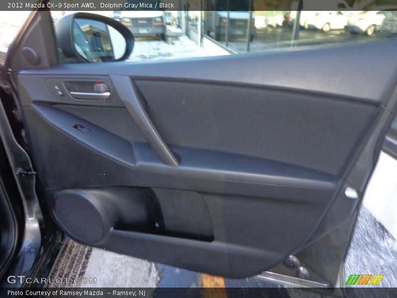 Dolphin Gray Mica / Black 2012 Mazda CX-9 Sport AWD
