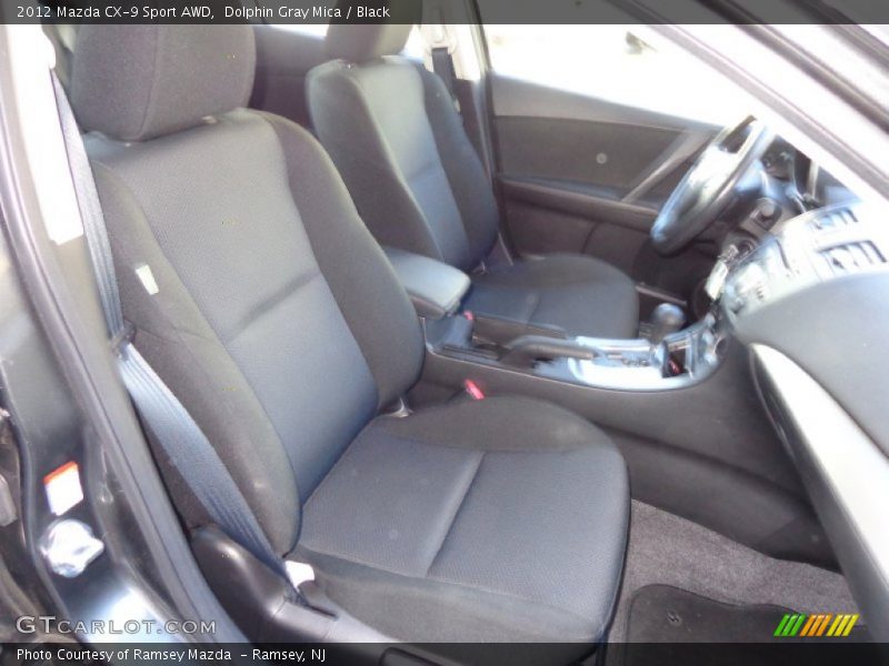 Dolphin Gray Mica / Black 2012 Mazda CX-9 Sport AWD