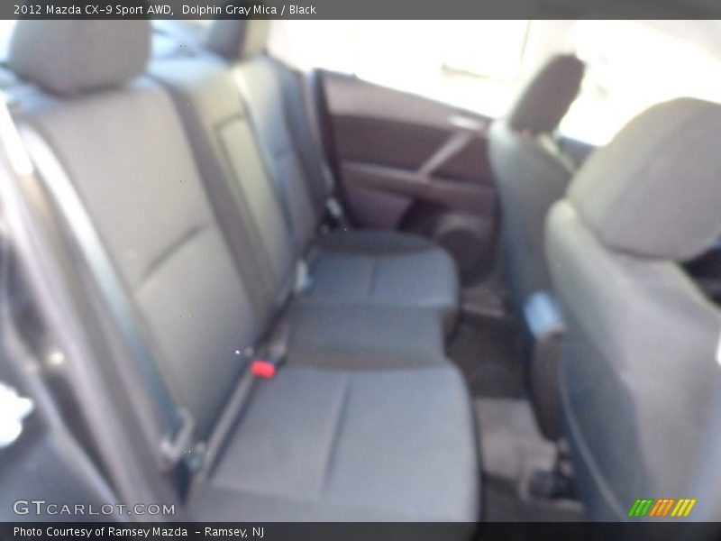 Dolphin Gray Mica / Black 2012 Mazda CX-9 Sport AWD