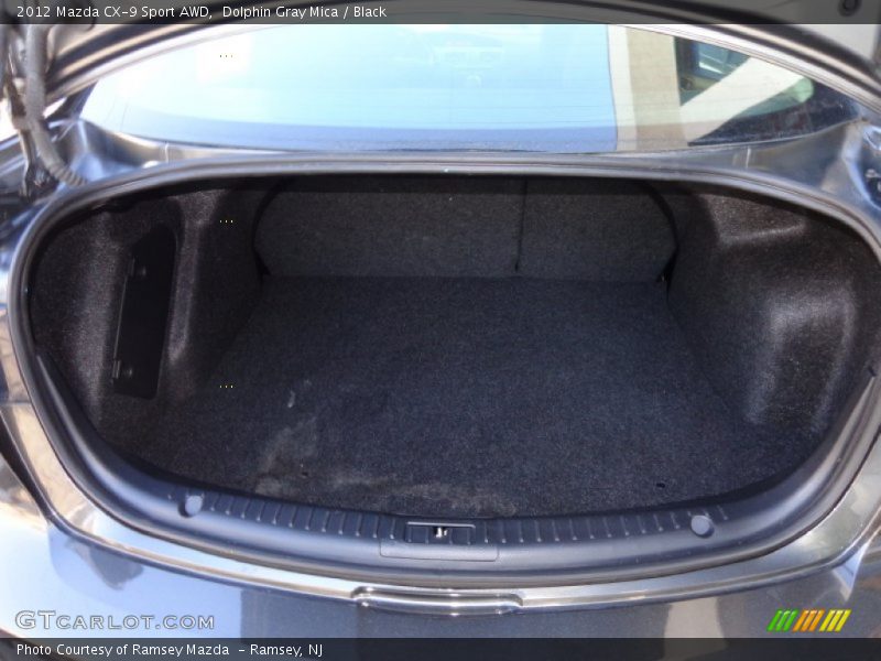 Dolphin Gray Mica / Black 2012 Mazda CX-9 Sport AWD