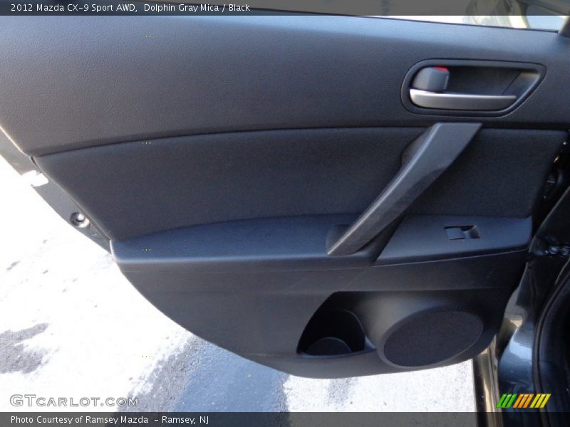 Dolphin Gray Mica / Black 2012 Mazda CX-9 Sport AWD