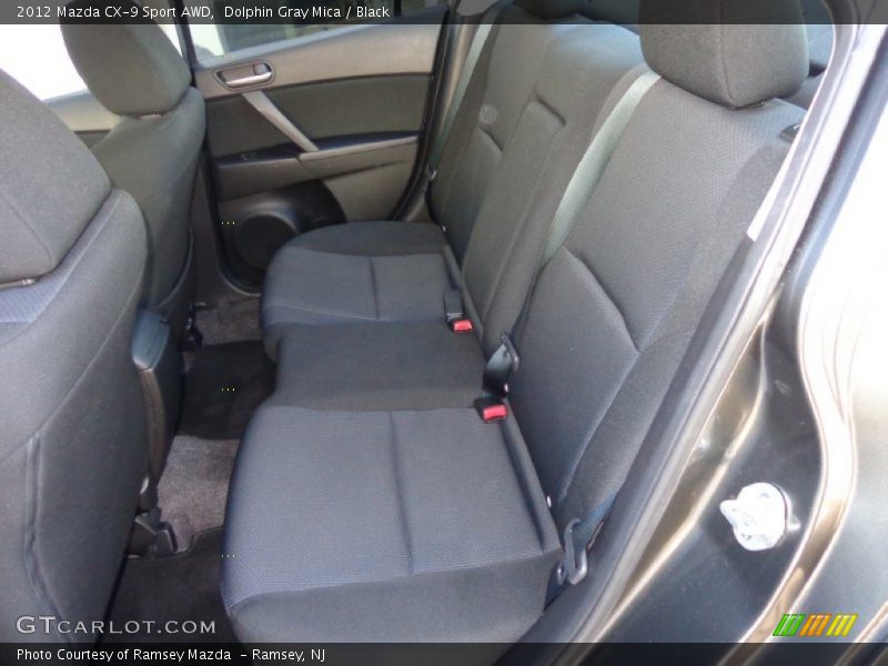 Dolphin Gray Mica / Black 2012 Mazda CX-9 Sport AWD