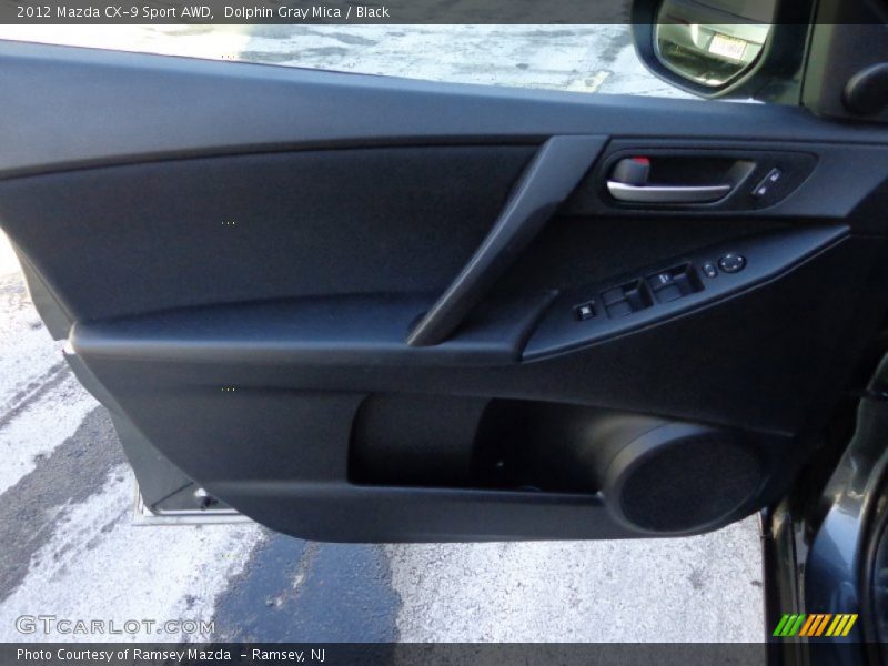 Dolphin Gray Mica / Black 2012 Mazda CX-9 Sport AWD