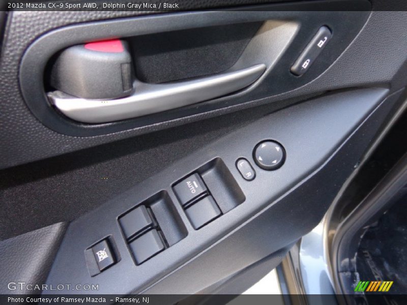 Dolphin Gray Mica / Black 2012 Mazda CX-9 Sport AWD