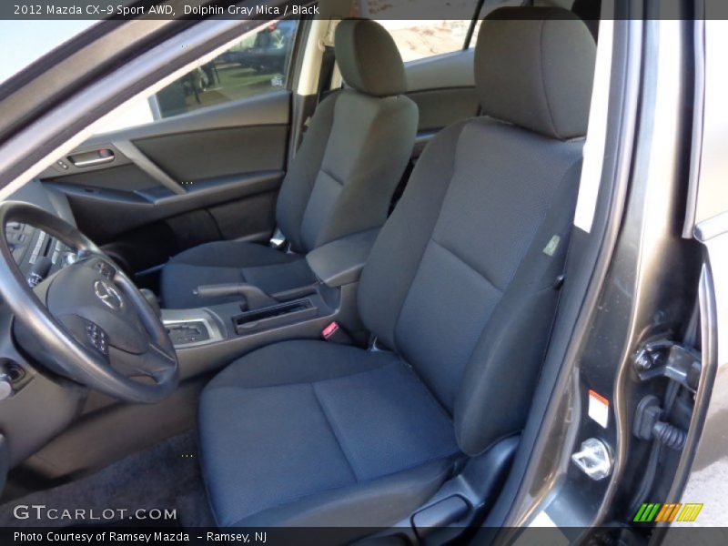 Front Seat of 2012 CX-9 Sport AWD