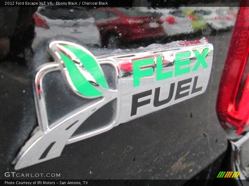 Ebony Black / Charcoal Black 2012 Ford Escape XLT V6