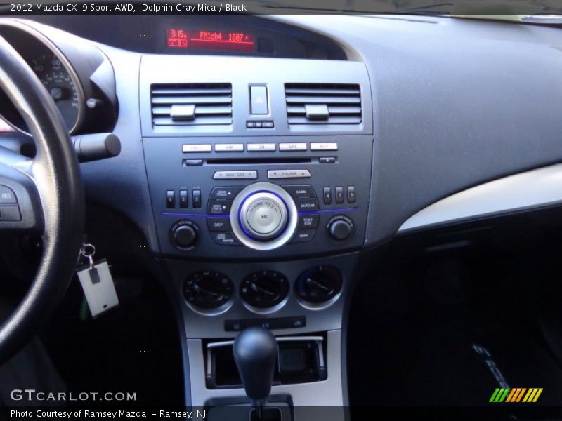 Dolphin Gray Mica / Black 2012 Mazda CX-9 Sport AWD