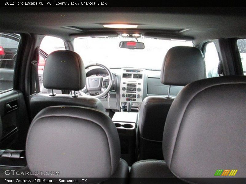 Ebony Black / Charcoal Black 2012 Ford Escape XLT V6