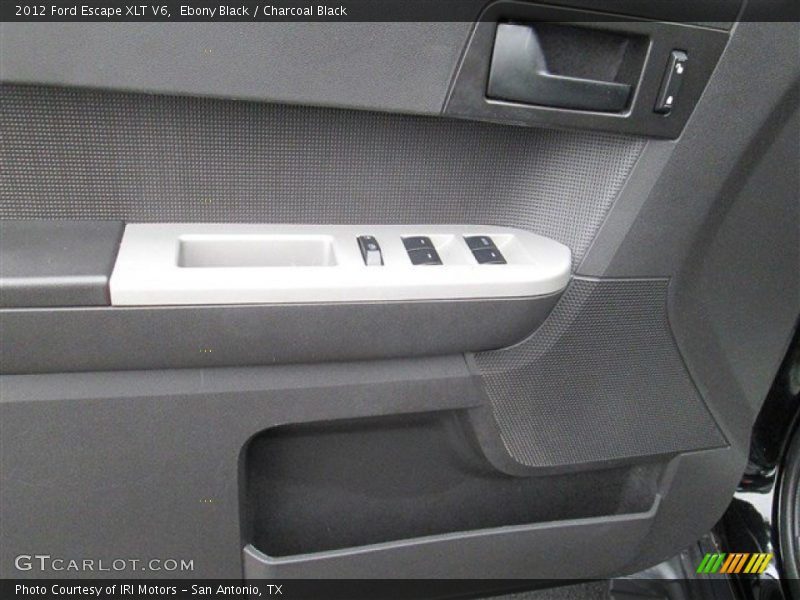Ebony Black / Charcoal Black 2012 Ford Escape XLT V6
