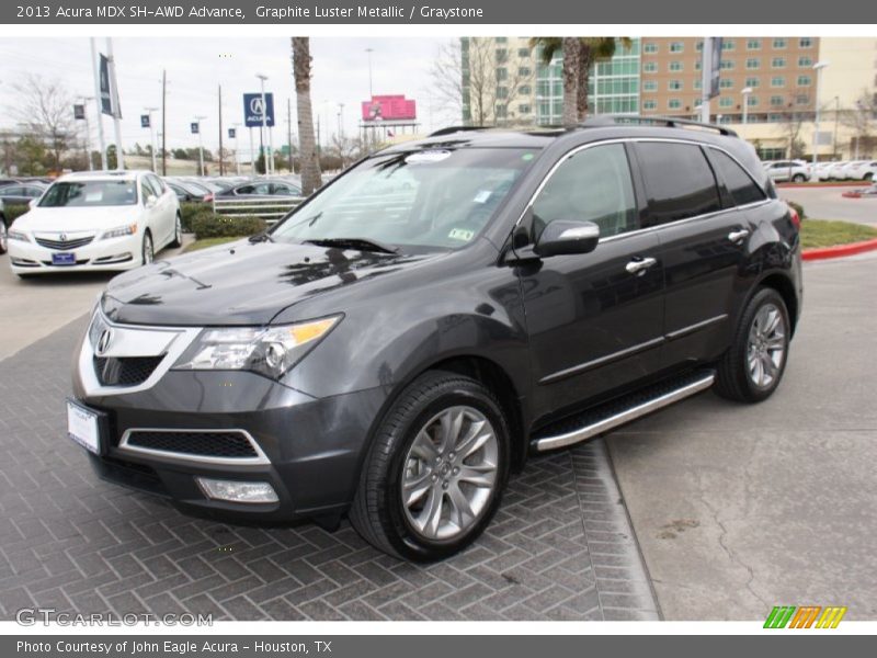 Graphite Luster Metallic / Graystone 2013 Acura MDX SH-AWD Advance