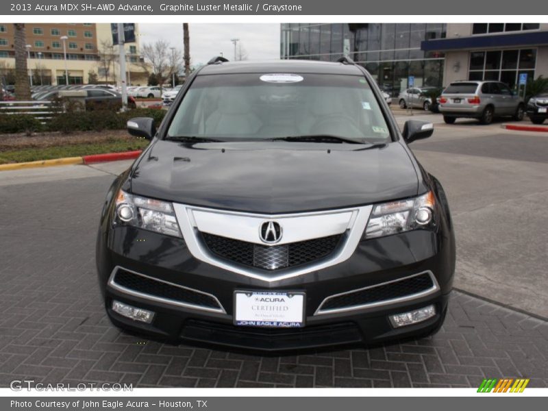 Graphite Luster Metallic / Graystone 2013 Acura MDX SH-AWD Advance