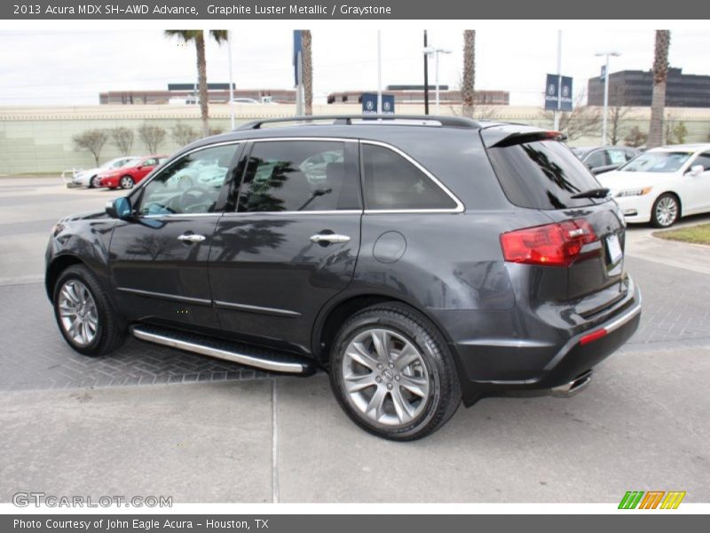 Graphite Luster Metallic / Graystone 2013 Acura MDX SH-AWD Advance