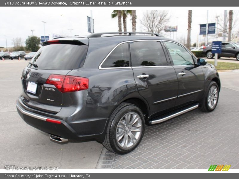 Graphite Luster Metallic / Graystone 2013 Acura MDX SH-AWD Advance