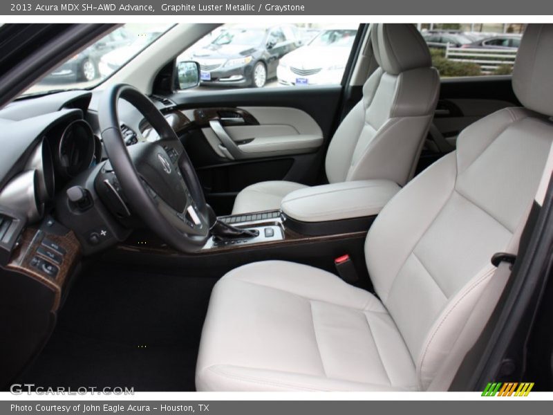 Graphite Luster Metallic / Graystone 2013 Acura MDX SH-AWD Advance