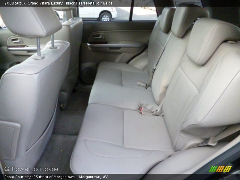 Black Pearl Metallic / Beige 2008 Suzuki Grand Vitara Luxury