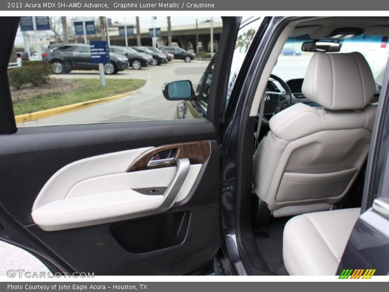 Graphite Luster Metallic / Graystone 2013 Acura MDX SH-AWD Advance