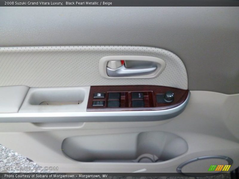 Black Pearl Metallic / Beige 2008 Suzuki Grand Vitara Luxury