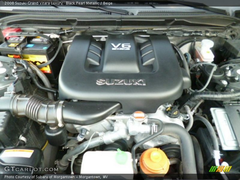Black Pearl Metallic / Beige 2008 Suzuki Grand Vitara Luxury