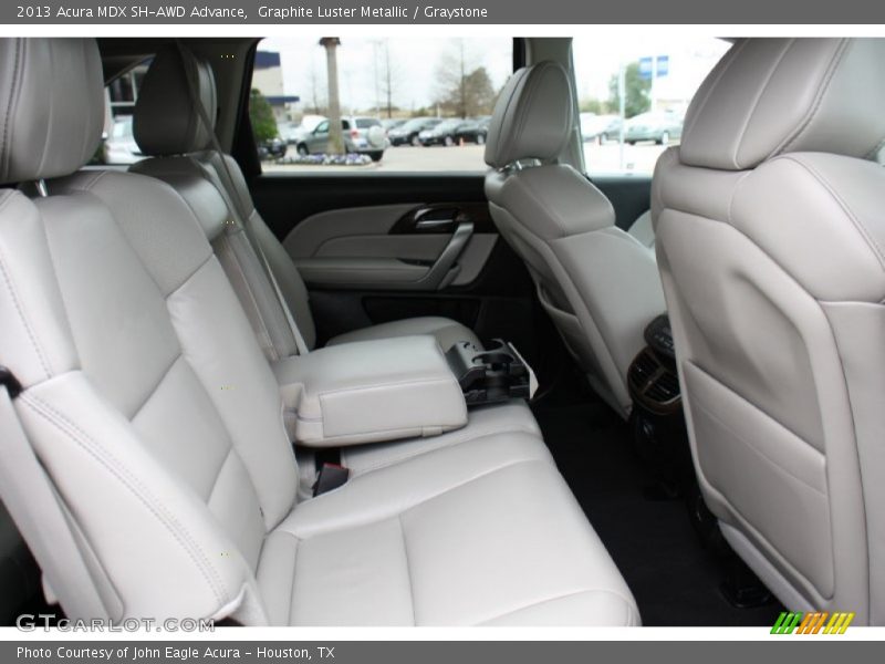 Graphite Luster Metallic / Graystone 2013 Acura MDX SH-AWD Advance
