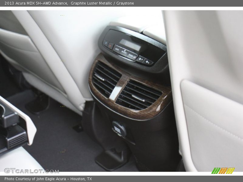 Graphite Luster Metallic / Graystone 2013 Acura MDX SH-AWD Advance