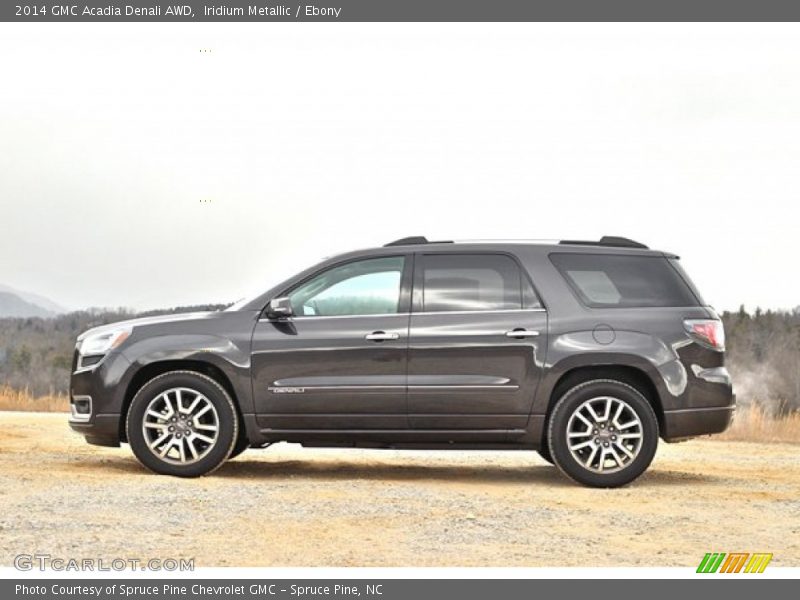 Iridium Metallic / Ebony 2014 GMC Acadia Denali AWD