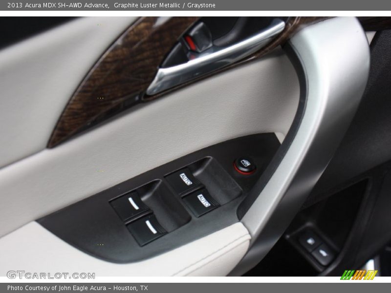Graphite Luster Metallic / Graystone 2013 Acura MDX SH-AWD Advance