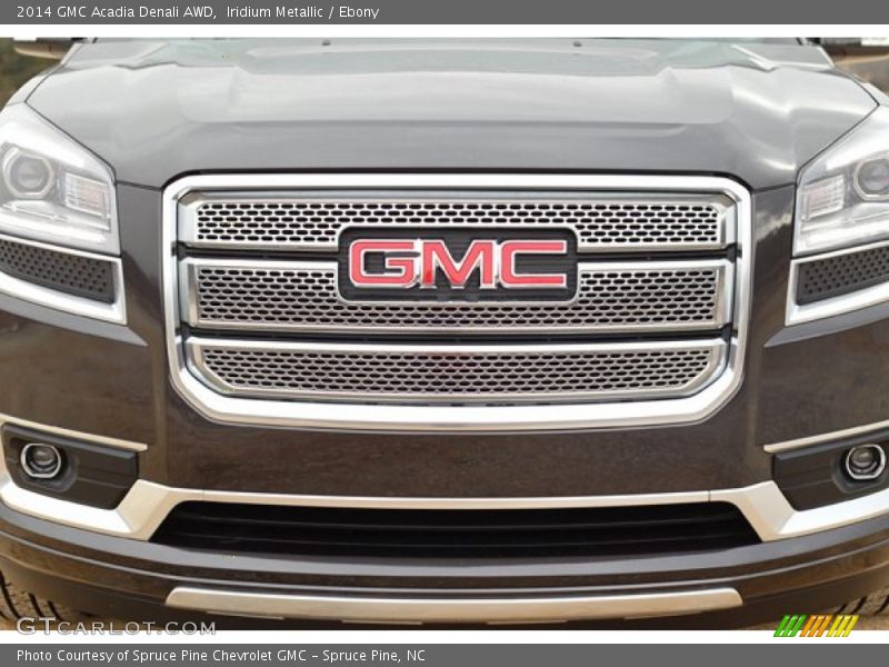 Iridium Metallic / Ebony 2014 GMC Acadia Denali AWD