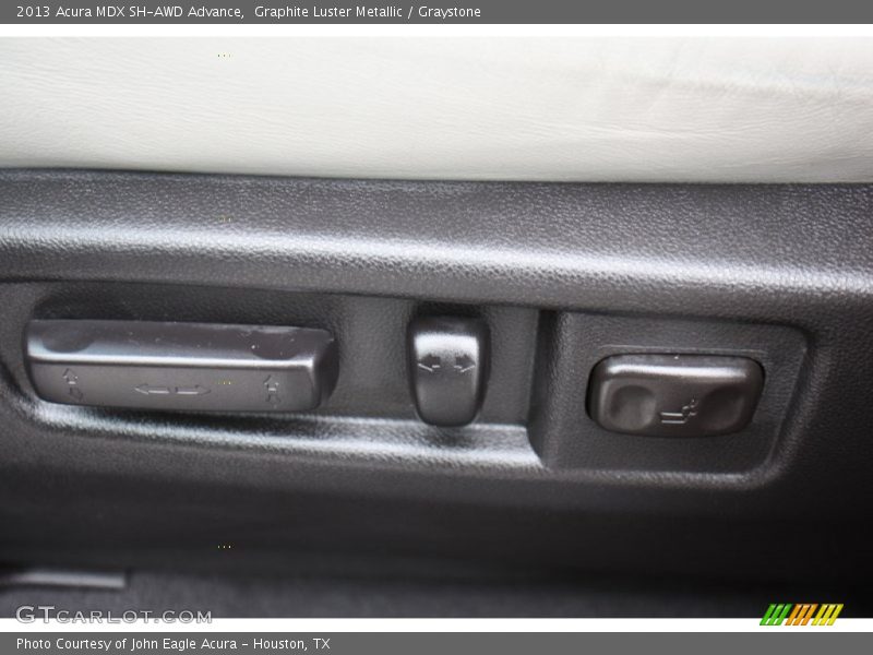 Graphite Luster Metallic / Graystone 2013 Acura MDX SH-AWD Advance