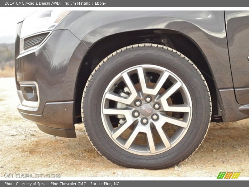 Iridium Metallic / Ebony 2014 GMC Acadia Denali AWD