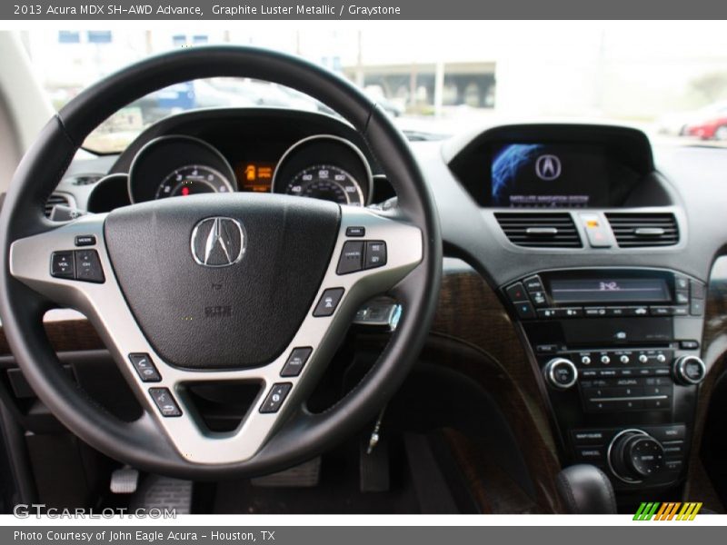 Graphite Luster Metallic / Graystone 2013 Acura MDX SH-AWD Advance