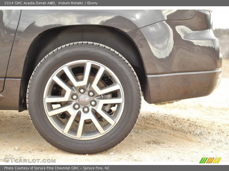 Iridium Metallic / Ebony 2014 GMC Acadia Denali AWD