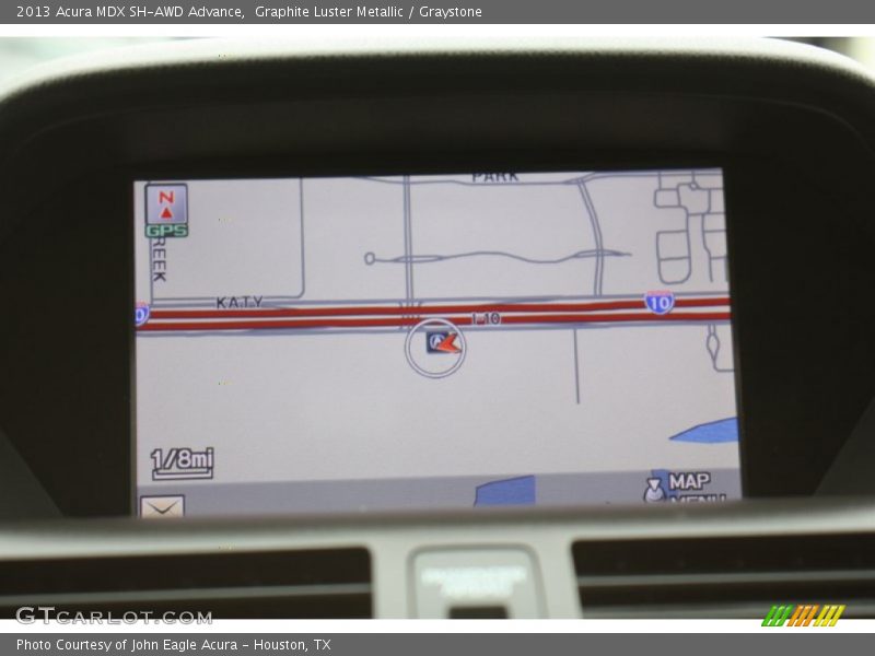 Graphite Luster Metallic / Graystone 2013 Acura MDX SH-AWD Advance