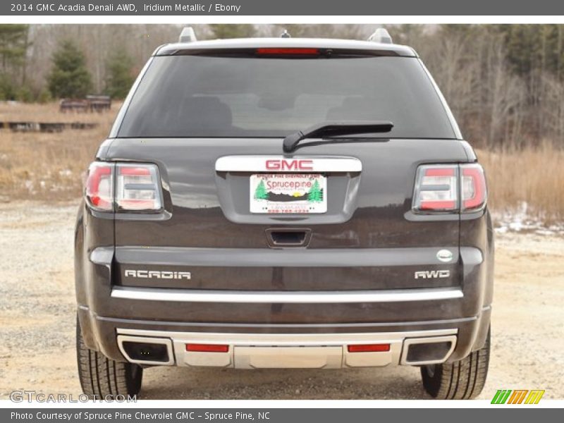 Iridium Metallic / Ebony 2014 GMC Acadia Denali AWD