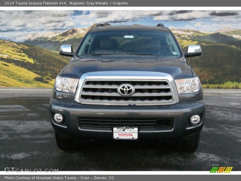 Magnetic Gray Metallic / Graphite 2014 Toyota Sequoia Platinum 4x4