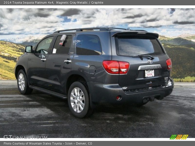 Magnetic Gray Metallic / Graphite 2014 Toyota Sequoia Platinum 4x4