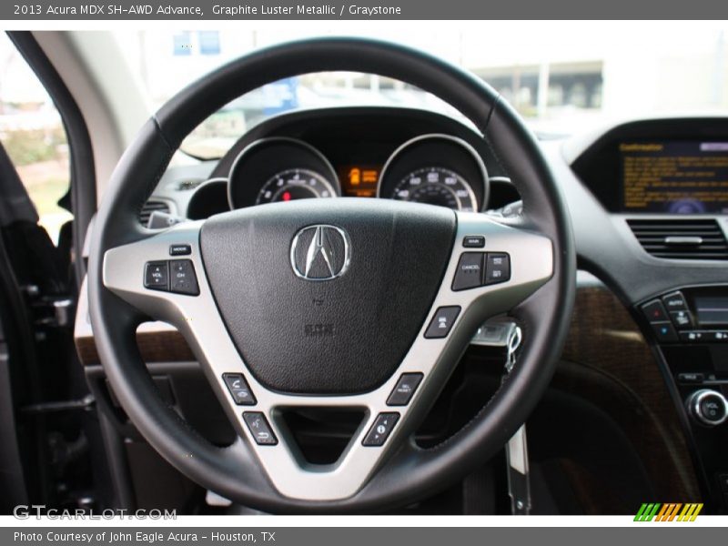 Graphite Luster Metallic / Graystone 2013 Acura MDX SH-AWD Advance
