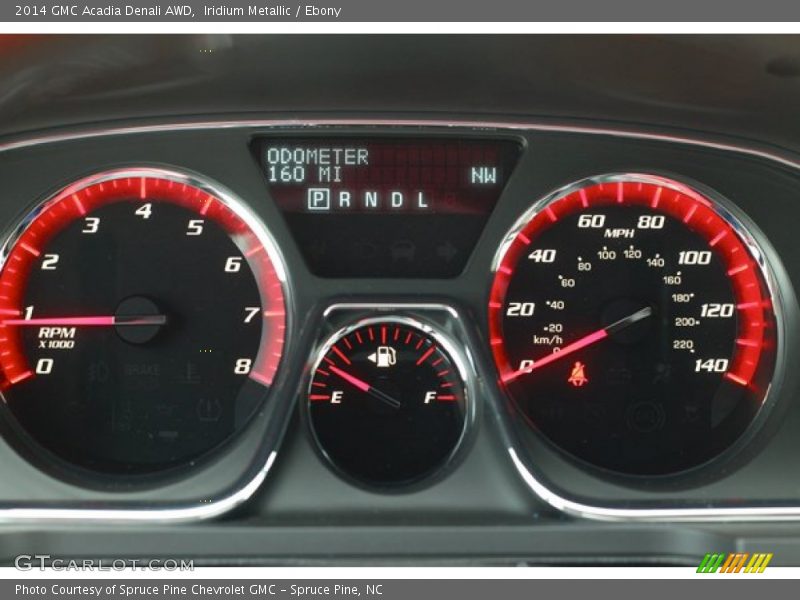 Iridium Metallic / Ebony 2014 GMC Acadia Denali AWD