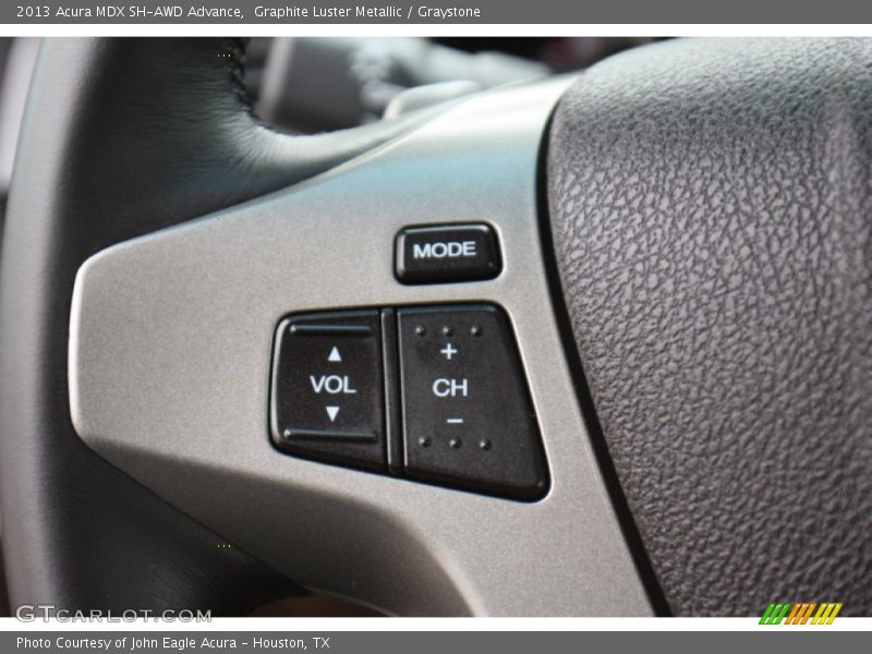 Graphite Luster Metallic / Graystone 2013 Acura MDX SH-AWD Advance