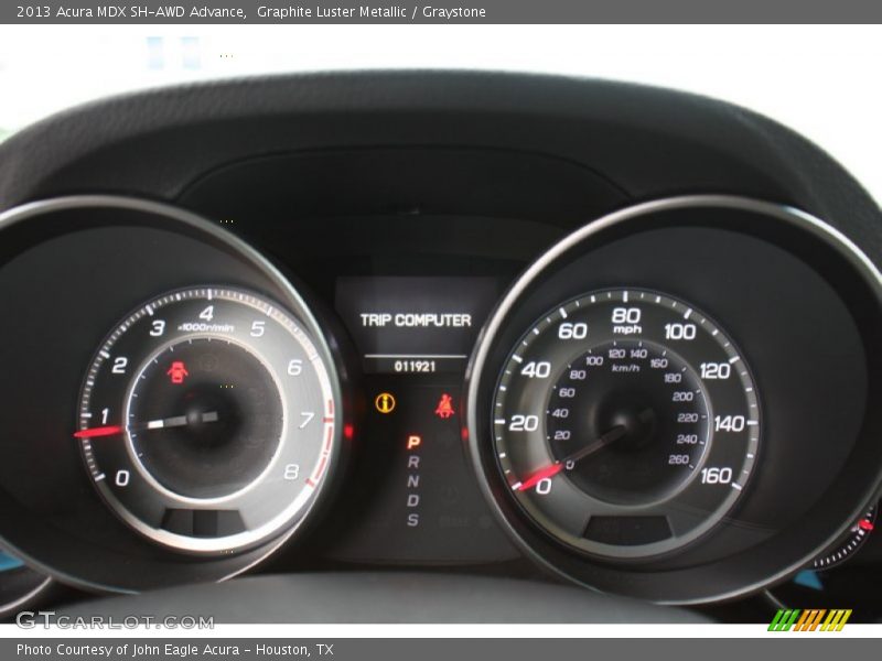Graphite Luster Metallic / Graystone 2013 Acura MDX SH-AWD Advance
