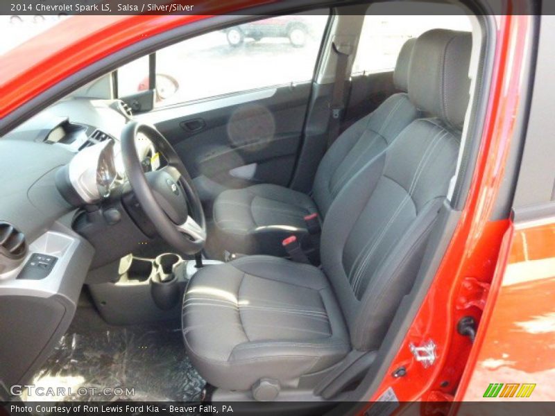 Salsa / Silver/Silver 2014 Chevrolet Spark LS