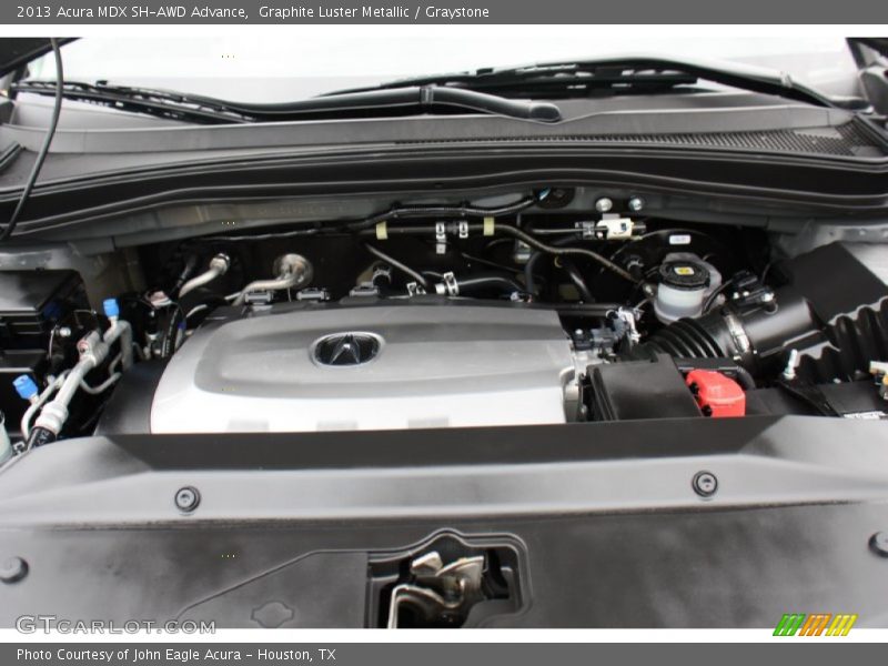 Graphite Luster Metallic / Graystone 2013 Acura MDX SH-AWD Advance
