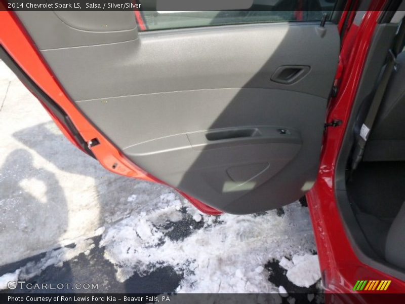 Salsa / Silver/Silver 2014 Chevrolet Spark LS